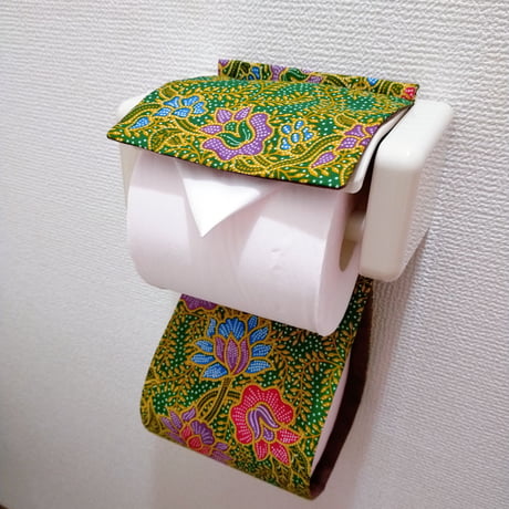 No.320トイレットペーパーカバー❁ティッシュカバー❁⃘ハンドメイド トイレットペーパーカバー | iichi 日々の暮らしを心地よくする