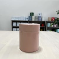 筒缶Mサイズ　ローズピンク