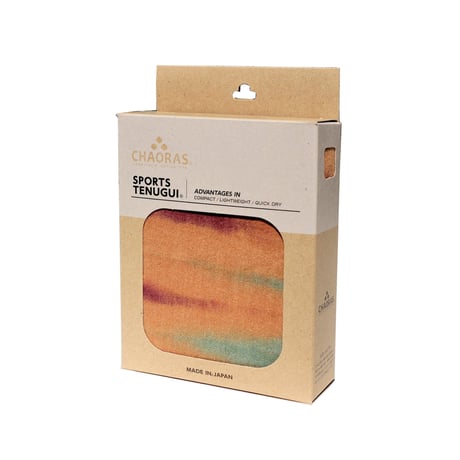 SPORTS TENUGUI  / Mountain Sunset（TIE-DYE）
