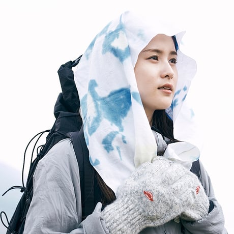 SPORTS TENUGUI / Winter mountain（TIE-DYE）