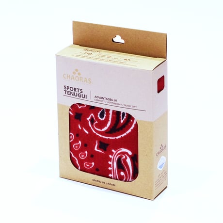 SPORTS TENUGUI / BANDANA RED