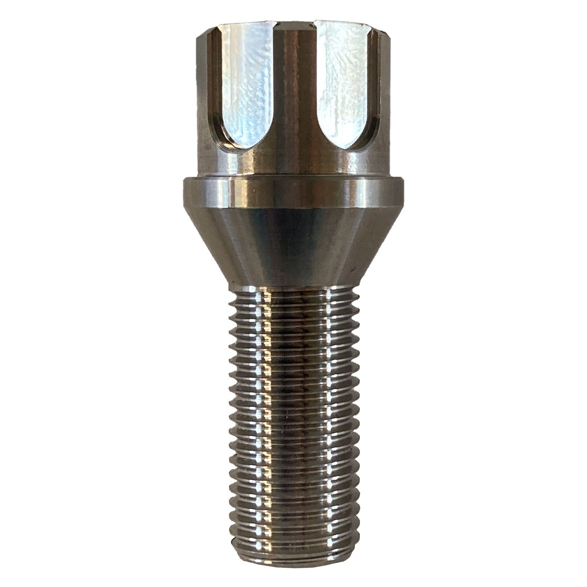 チタン製の超軽量ラクボルト きつかっ トルクス付き 20本 M14xP1.5 28mm 