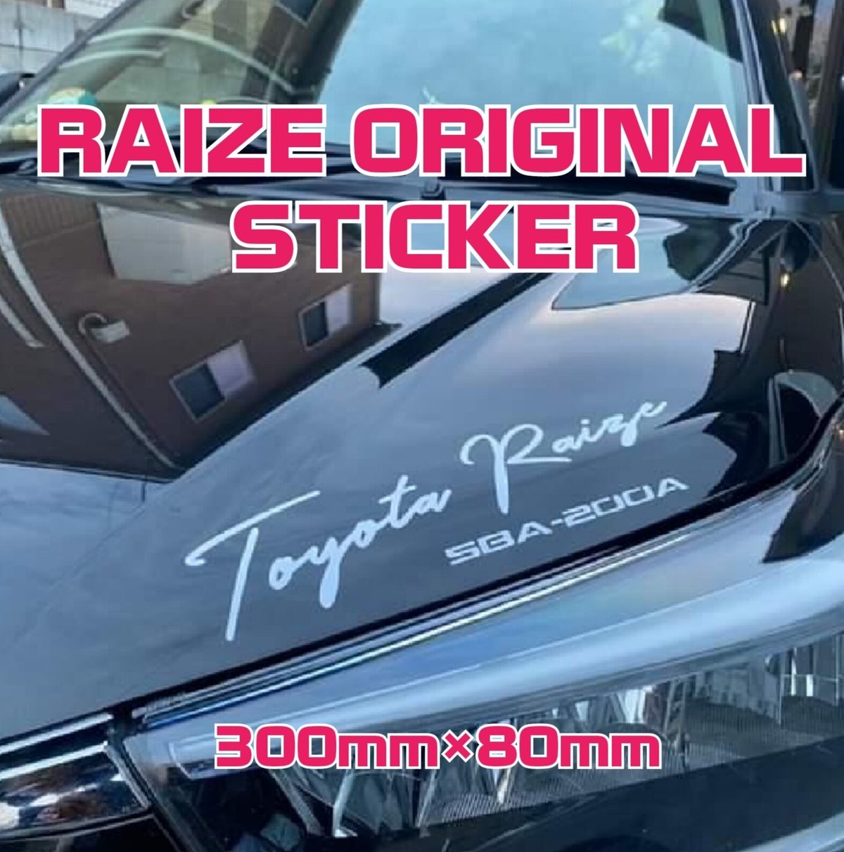RAIZE ライズ カッティング ステッカー デカール | STKGANGMADE