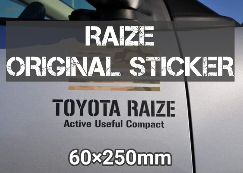 RAIZE ライズ カッティング ステッカー デカール | STKGANGMADE