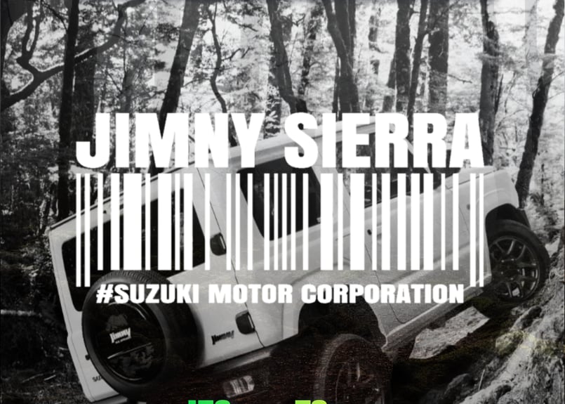 JIMNY SIERRA ジムニーシエラ カッティングステッカー デカール