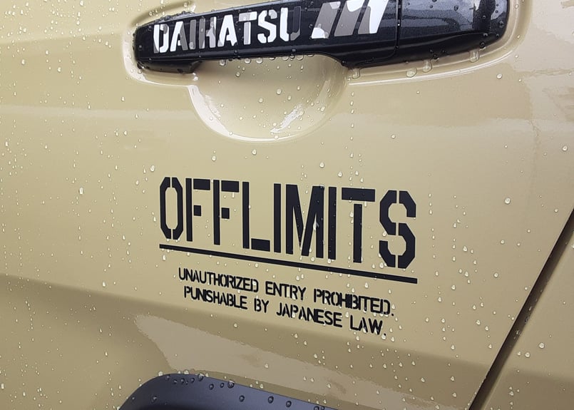 OFFLIMITS カッティング ステッカー デカール | STKGANGMADE