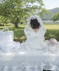 fairy wing - white flower -