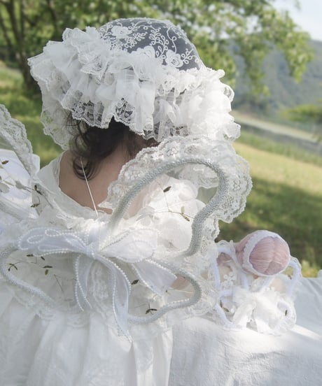 fairy wing - flower embroidery -