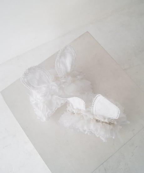 fluffy rabbit headdress