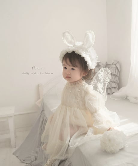 fluffy rabbit headdress