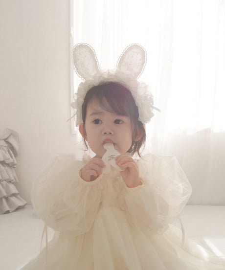 fluffy rabbit headdress