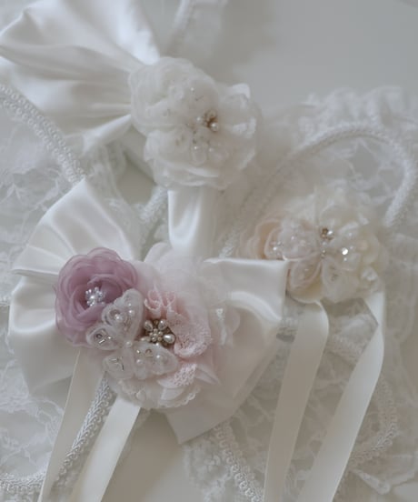 3way flower head dress
