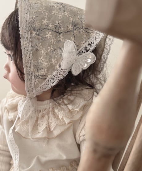 butterfly&flower hair clip set