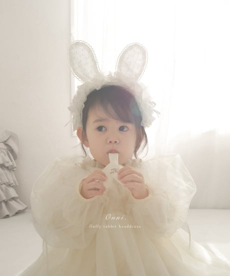 fluffy rabbit headdress
