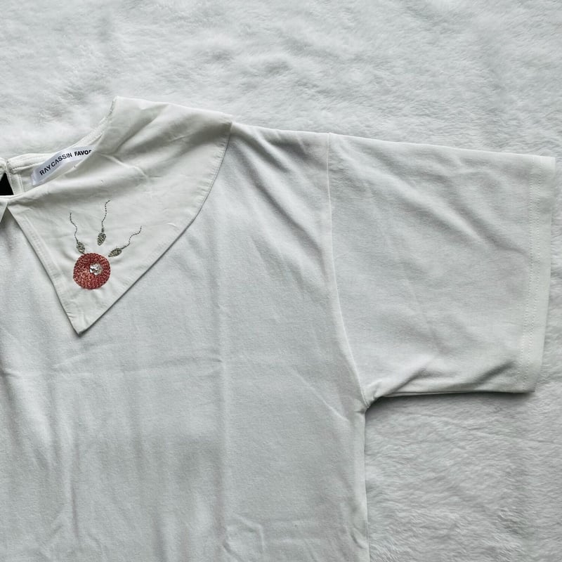 おまとめ売却済　ディナー用Tシャツ  ビーズ刺繍付き　イタリー製 trim_ofnls_item36fa78484e1011e