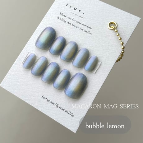 MACARON MAG -bubble lemon-