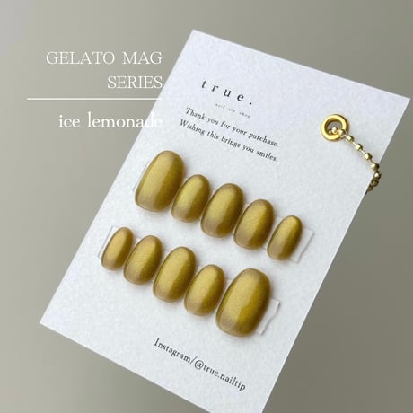 GELATO MAG -ice lemonade-
