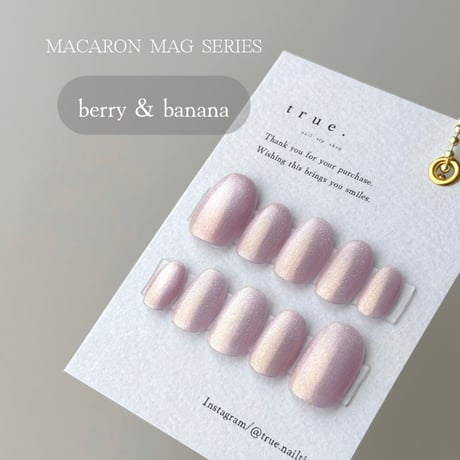 MACARON MAG -berry＆banana-