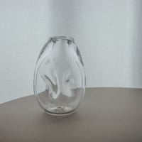 ハンドメイドガラス 花器