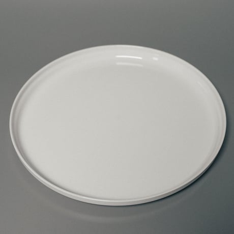 1616 / arita japan, CMA Stack Flat 230 Earth Grey, φ230×H20mm