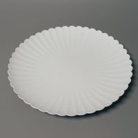 1616 / arita japan, TY Palace Plate 220 Grey, φ227×H 23.5 mm