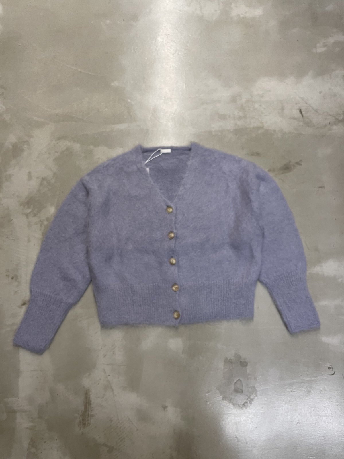 comm.arch Hand Framed Mohair Cardigan | niban S comm.arch Hand Framed Mohair Cardigan | niban S