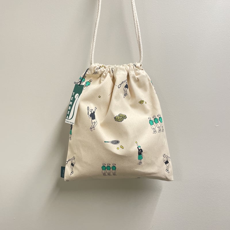 TEMBEA TENNIS PRINT 巾着 niban別注 | niban STORE