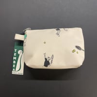 TEMBEA TENNIS PRINT TOILETRY BAG niban別注