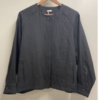 comm.arch Linen No Collar Jacket