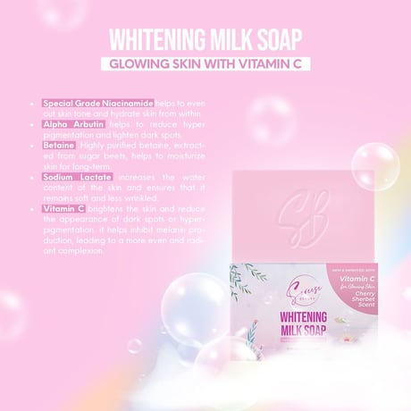 Whitening Milk Soap V.2 ホワイトニング・ミルク・ソープ V.2