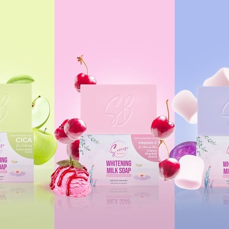 Whitening Milk Soap V.2 ホワイトニング・ミルク・ソープ V.2