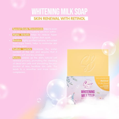 Whitening Milk Soap V.2 ホワイトニング・ミルク・ソープ V.2