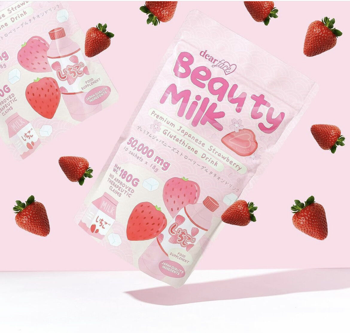 Beauty Milk Strawberry ビューティーミルクイチゴ | Jeryeth A