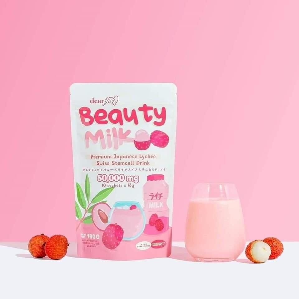 フレーバーコーヒーお買い得！10袋 BEAUTY MILK LYCHEE COFFEE