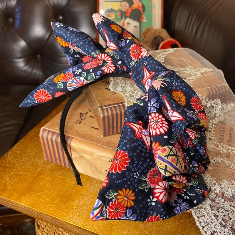 着物リメイク髪飾り 着物 帯リメイク 髪飾り No. 1 前編 リボンを作ります Head