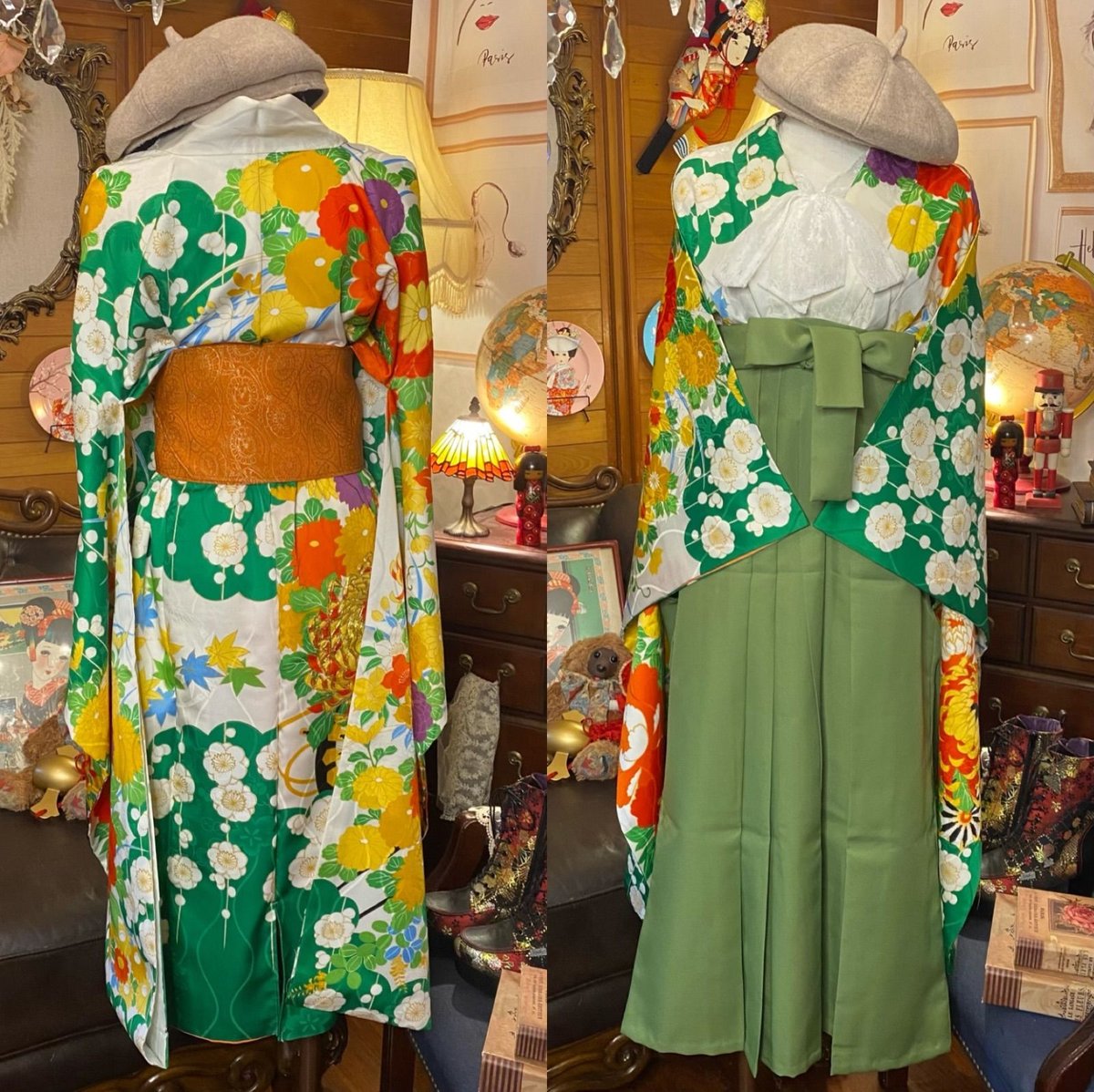 正絹 振袖 成人式 リメイク ハンドメイド 着物 ヴィンテージ 【公式通販】