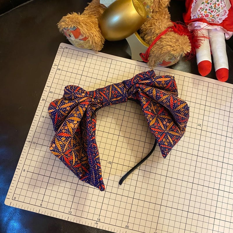和洋折衷 着物リメイク ハイカラおりぼん カチューム 和洋折衷 着物リメイク ハイカラおりぼん カチューム