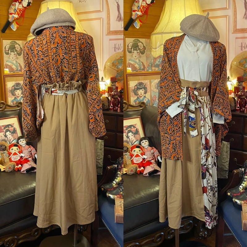 羽織コーデセット コーディネート まとめ売り 和洋折衷 レトロ