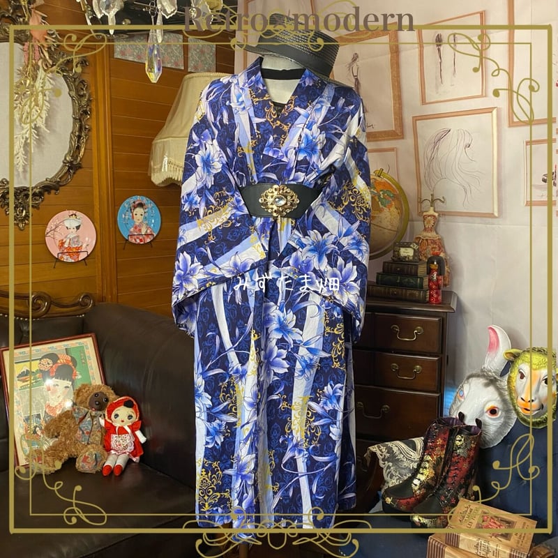 和洋折衷 レトロ 古着 夏 百合 ゆり ユリ モダン 浴衣 和 ハンドメイド ... 和洋折衷 レトロ 古着 夏 百合 ゆり ユリ モダン 浴衣 和 ハンドメイド ...