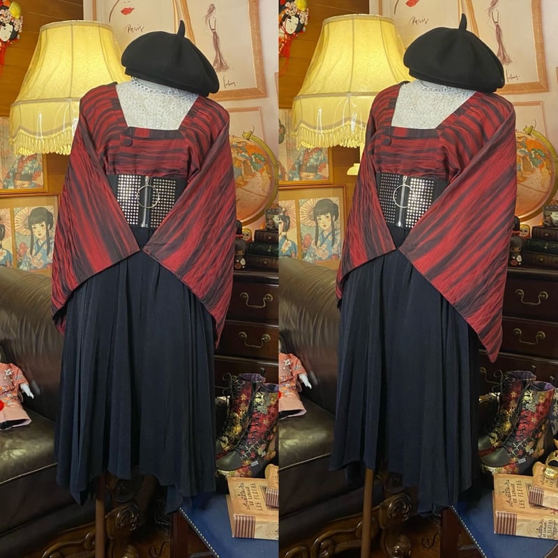 和洋折衷 道行コートコーデセット コーディネート まとめ売り