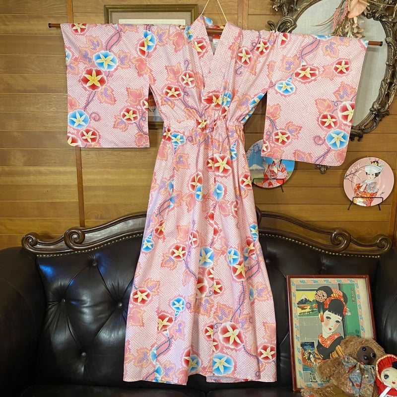 浴衣リメイクワンピースルビーとなりました♪ 2171794702.jpg?1707345054