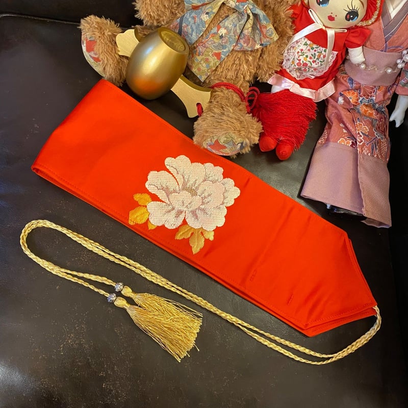 着物リメイク ロング ワンピース ドレス｜洗える 化繊 名古屋帯サッシュベルト付き｜和洋折衷ドレスで特別な一日を ｜ハンドメイド 儚くも華やか、雅な彩りを纏う KW-792 着物リメイク ロング ワンピース ドレス｜洗える 化繊 名古屋帯