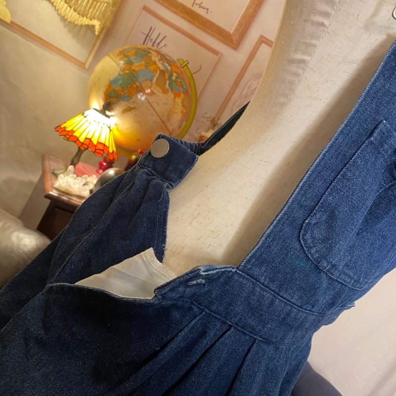 和洋折衷 浴衣 ロング サロペット オールインワン パッチワーク