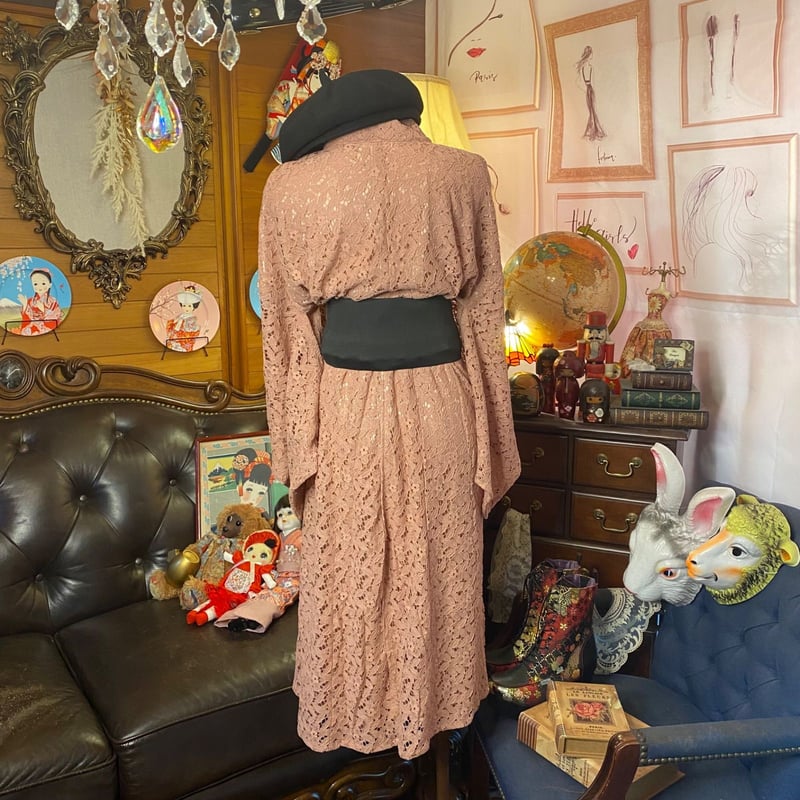 リメイク着物浴衣ロングワンピースボレロ付きＬ…2Ｌ2種類リップル生地 リメイク着物浴衣ロングワンピースボレロ付きL…2L2種類