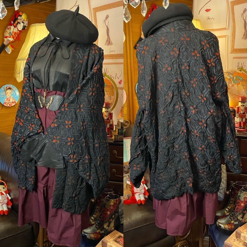 和洋折衷 コーディネート 絞り羽織コーデ まとめ売り レトロ  