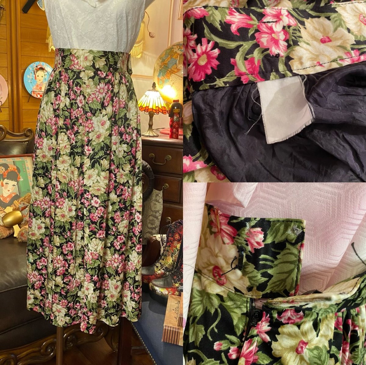 着物 レトロ古着 和洋折衷コーデ 5点セット 和洋折衷 コーディネート 羽織コーデ まとめ売り レトロ