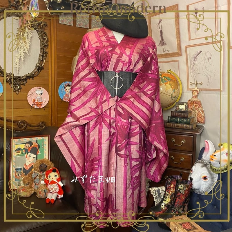 絹正絹.銘仙反物からリメイク.ワンピース 絹正絹.銘仙反物からリメイク.ワンピース 【公式通販】