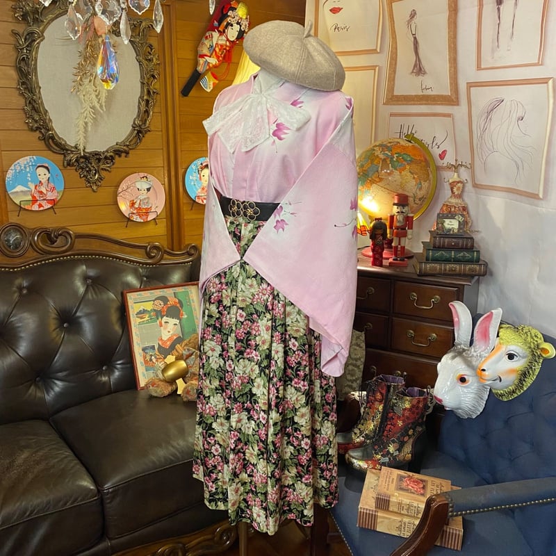 和洋折衷 セレクト まとめ売り コーデ レトロ 多系統コーデ 異素材