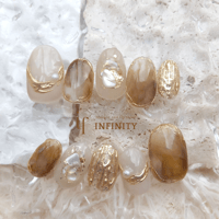 (096)Brown × Perl × stone