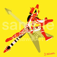 三澤アート　闘いを奏でるyellow (受発注)